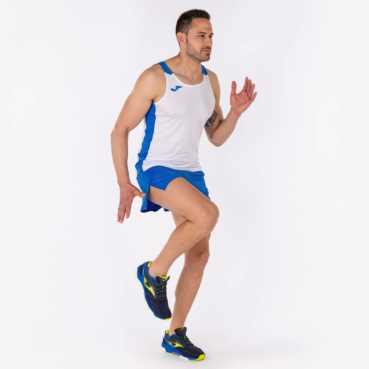 Joma Record II Canotta White/Royal