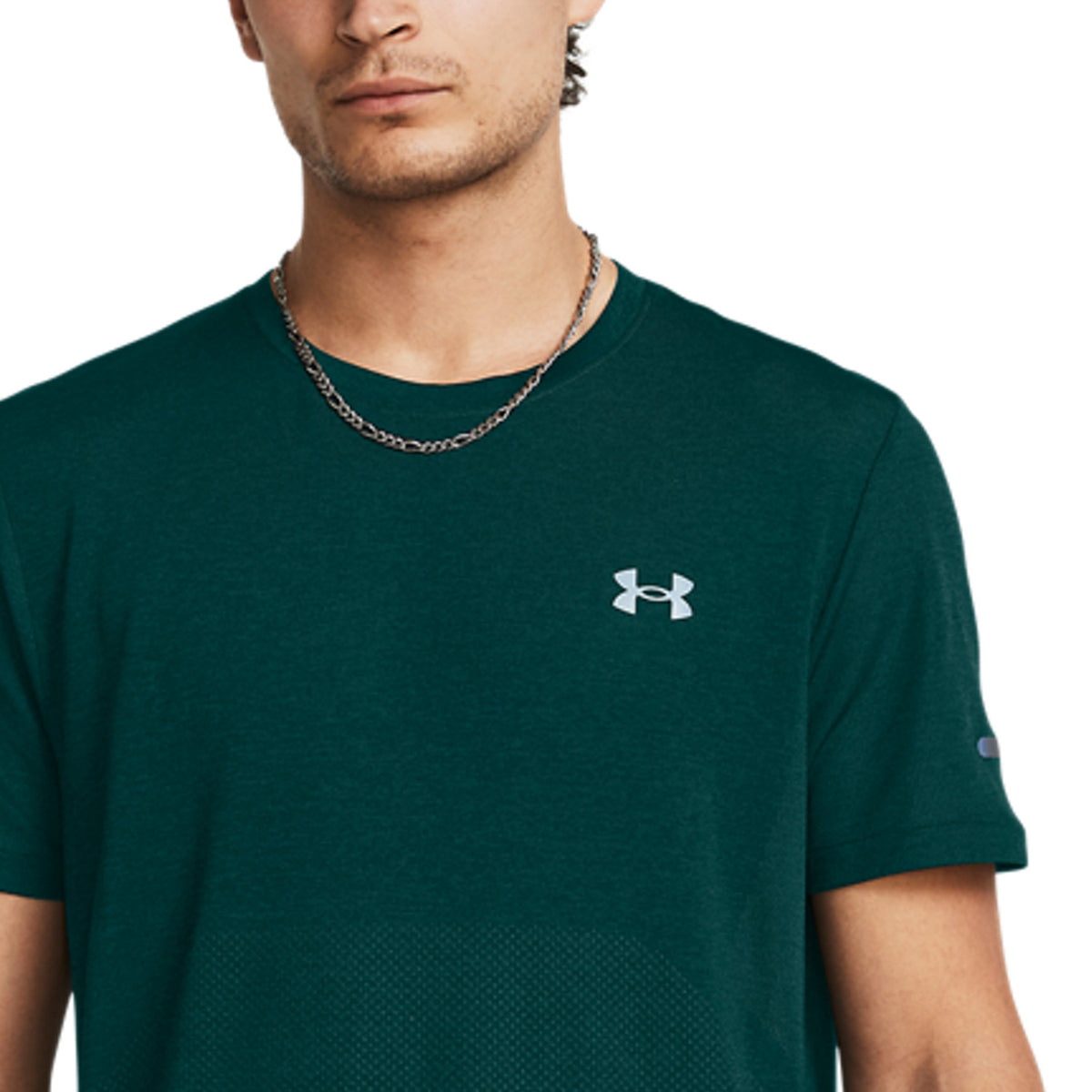 Under Armour Seamless Stride Maglietta Hydro Teal/Reflective