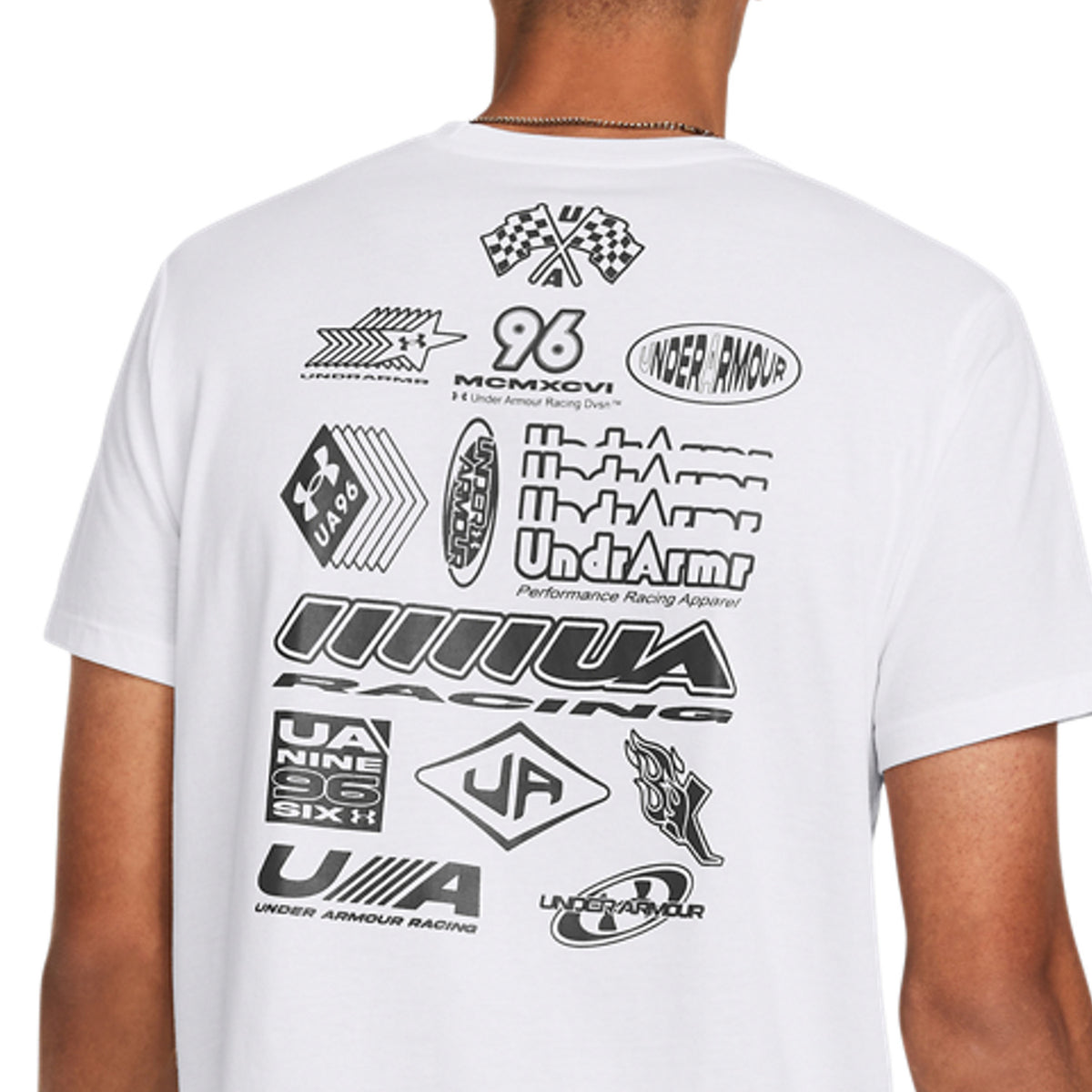 Under Armour Run Everywhere Wreath Maglietta White/Castlerock