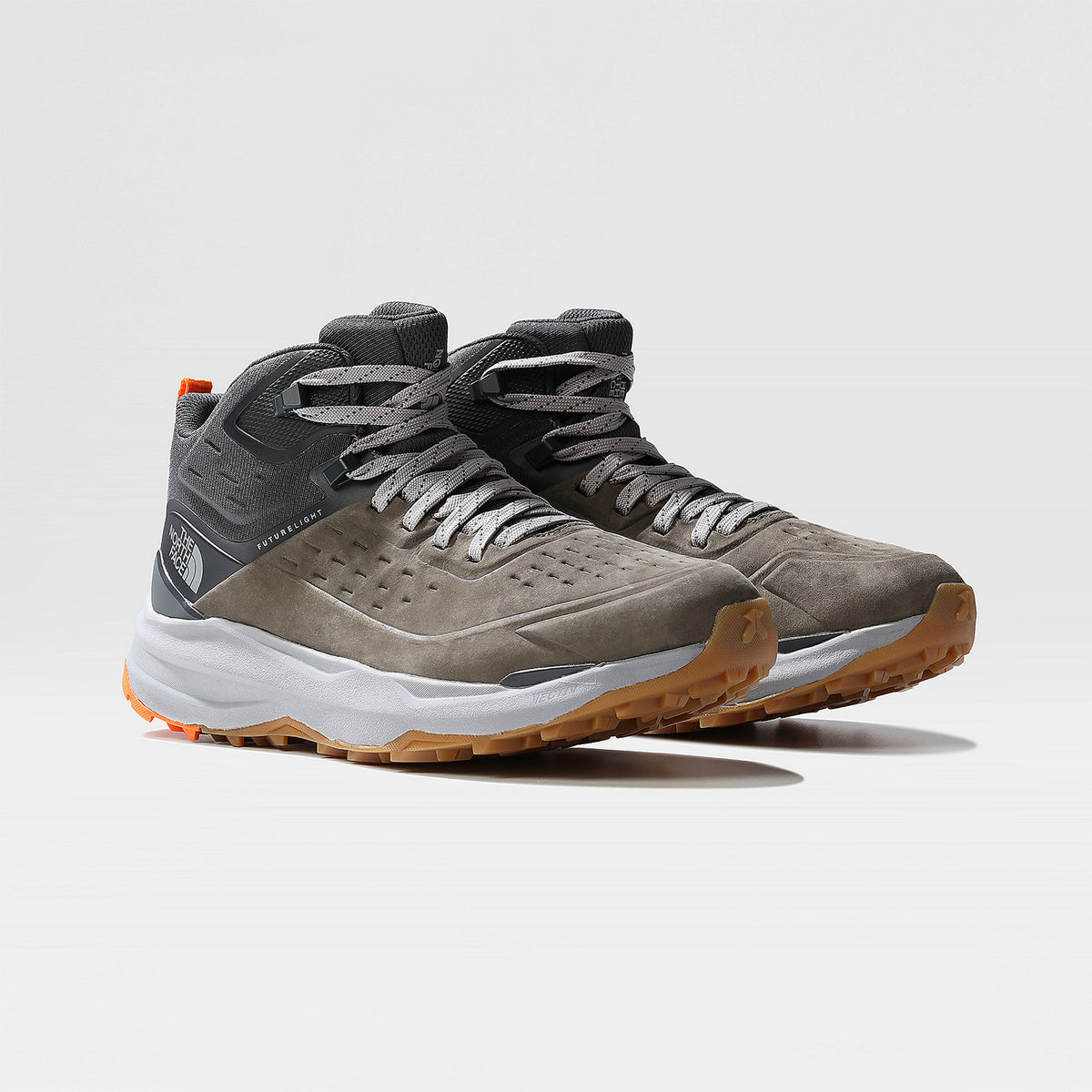 The North Face Vectiv Exploris 2 MID Futurelight LTHR New Taupe Green/Asphalt Grey