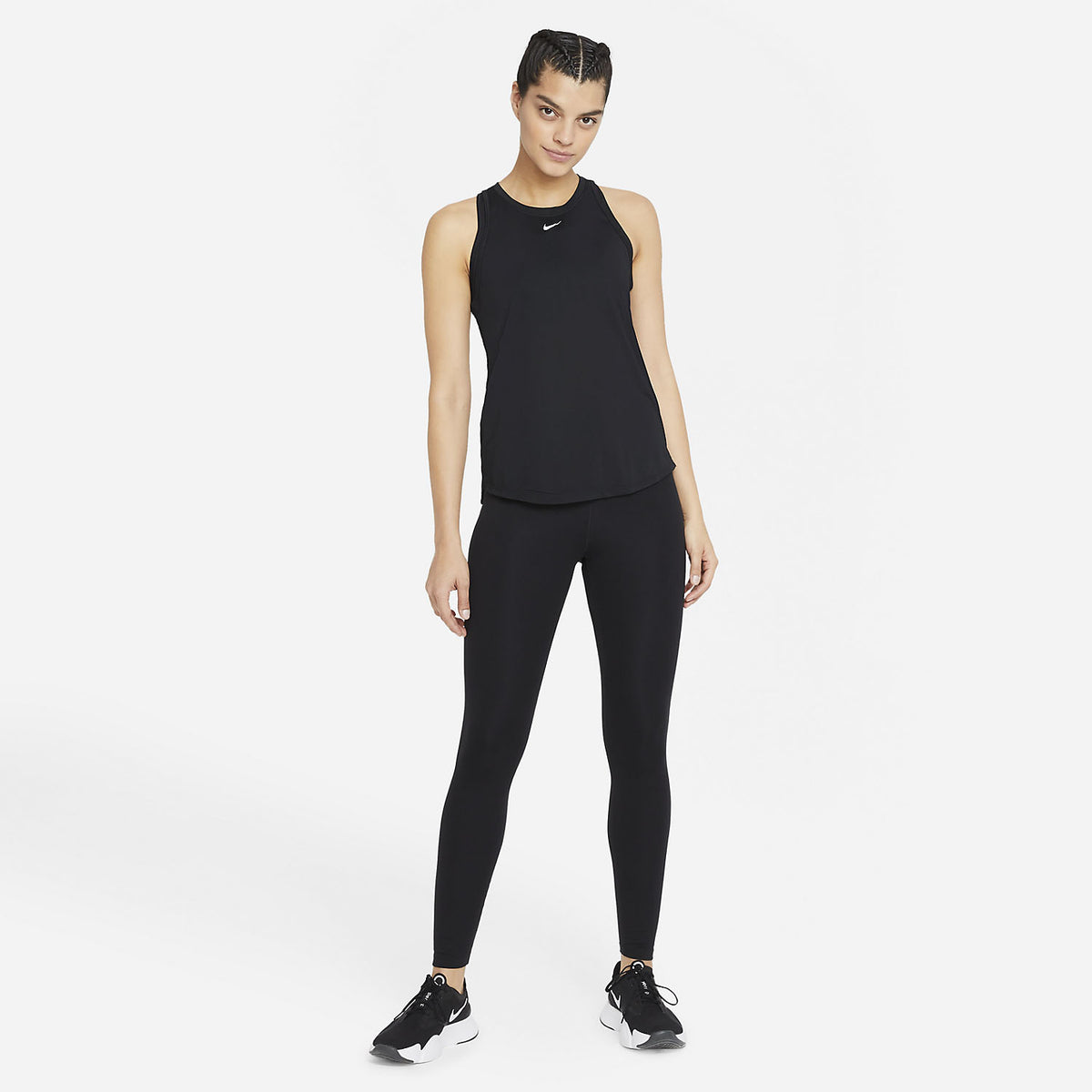 Nike Dri-FIT One Canotta Black/White