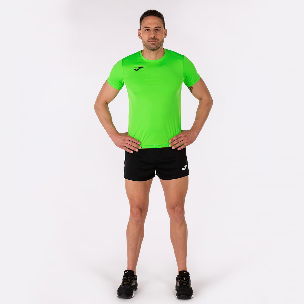 Joma Record II Maglietta Fluor Green