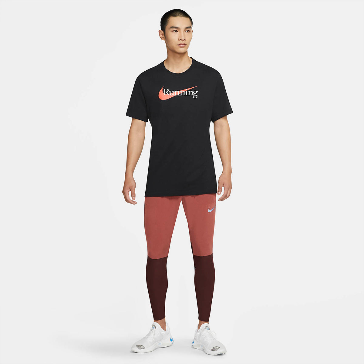 Nike Dri-FIT Run Maglietta Black