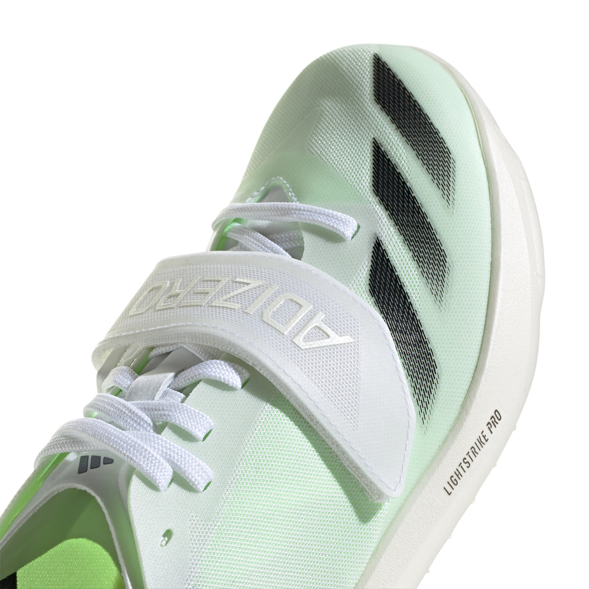 adidas Adizero Triple Jump/Pole Vault Cloud White/Core Black/Green Spark