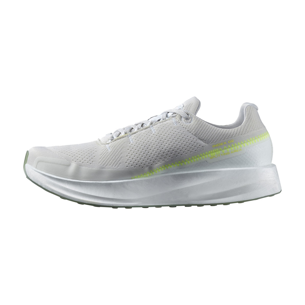 Salomon Index 02 White/Lunar Rock/Safety Yellow