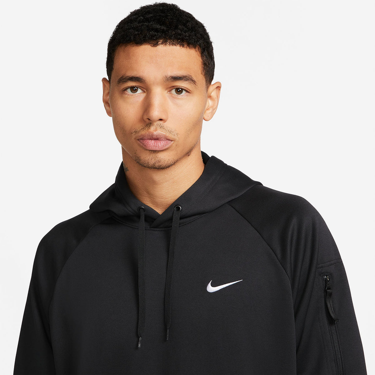 Nike Therma-FIT Swoosh Felpa Black/White