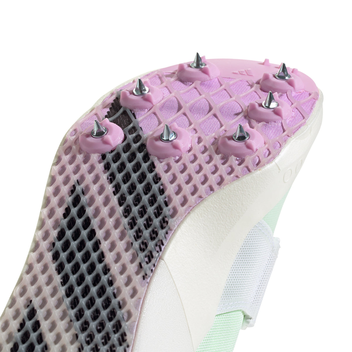 adidas Adizero Triple Jump/Pole Vault Cloud White/Core Black/Green Spark