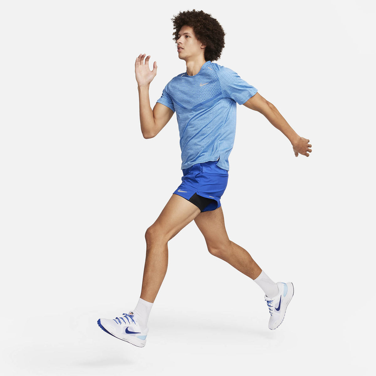 Nike Dri-FIT ADV Techknit Ultra Maglietta Star Blue/Reflective Silver