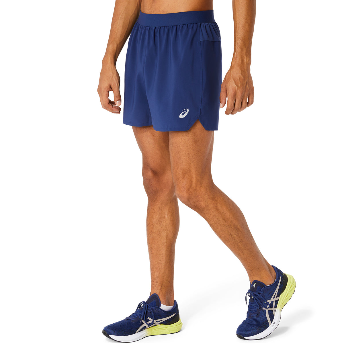 Asics Road Logo 5in Pantaloncini Deep Ocean