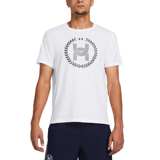 Under Armour Run Everywhere Wreath Maglietta White/Castlerock