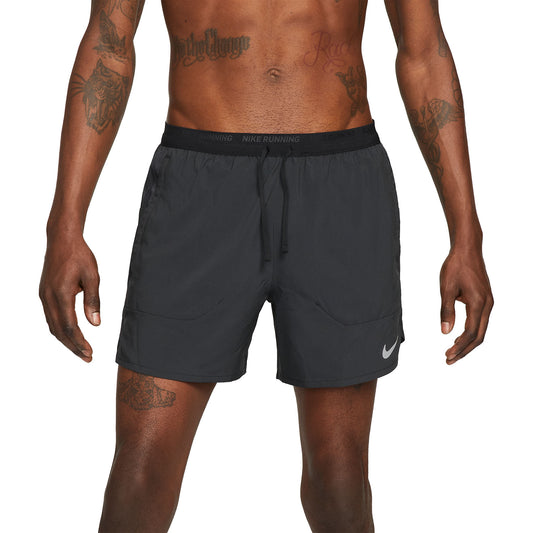 Nike Dri-FIT Stride 5in Pantaloncini Black/Reflective Silver