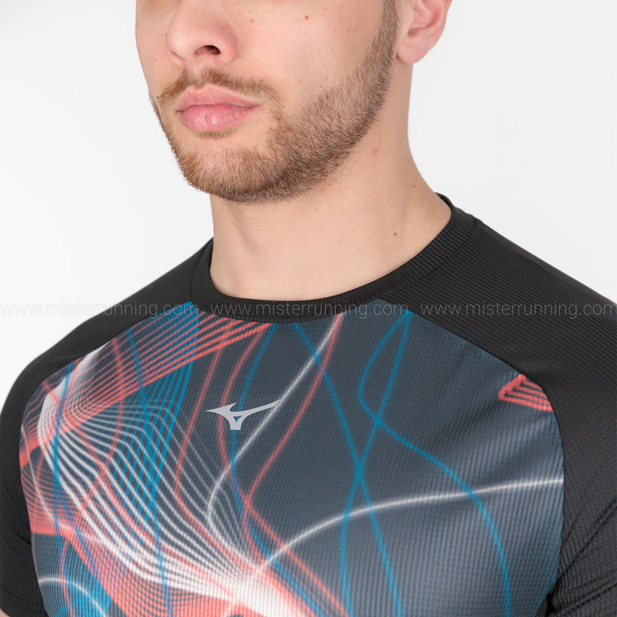 Mizuno Aero Maglietta Black/Multi