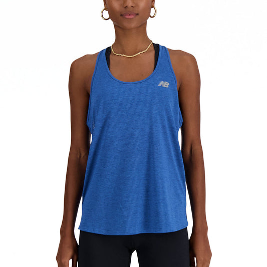 New Balance Athletics Canotta Blue Agate Heather