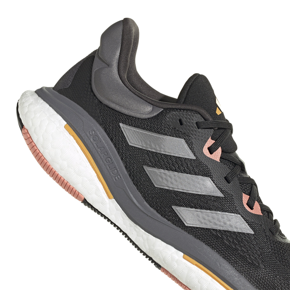 adidas Solar Glide 6 Core Black/Iron Metallic/Preloved Yellow