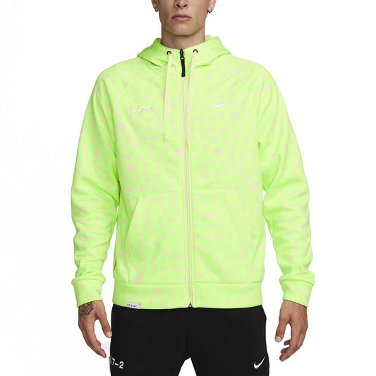 Nike Therma-FIT Studio 72 Felpa Lime Blast/Luminous Green/White