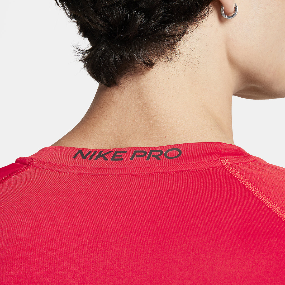 Nike Dri-FIT Logo Maglia University Red/Black