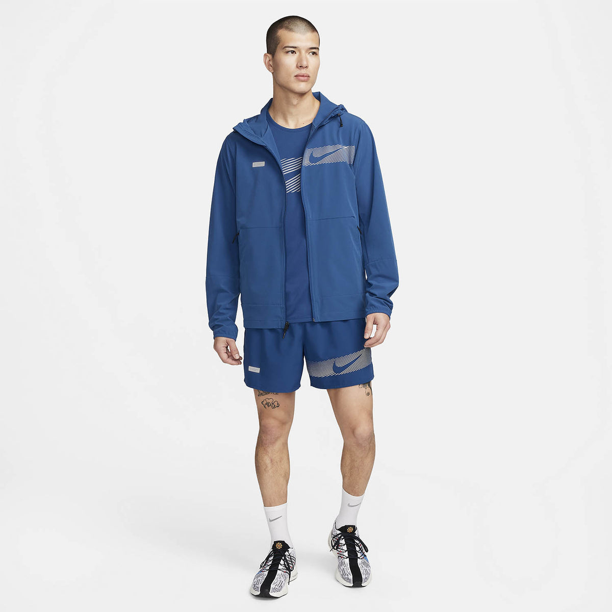 Nike Unlimited Flash Giacca Court Blue/Reflective Silver