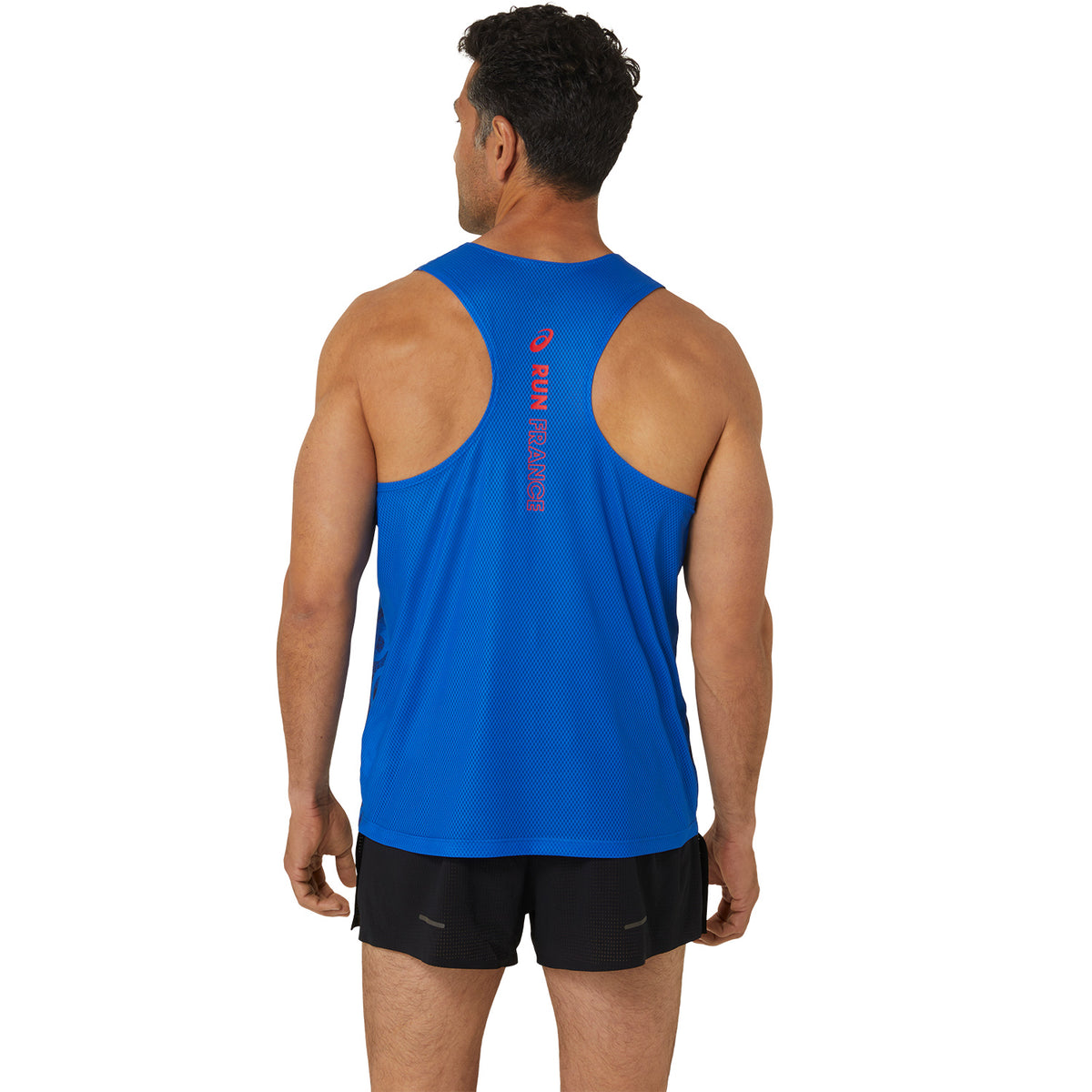 Asics Nations Run Canotta Thunder Blue