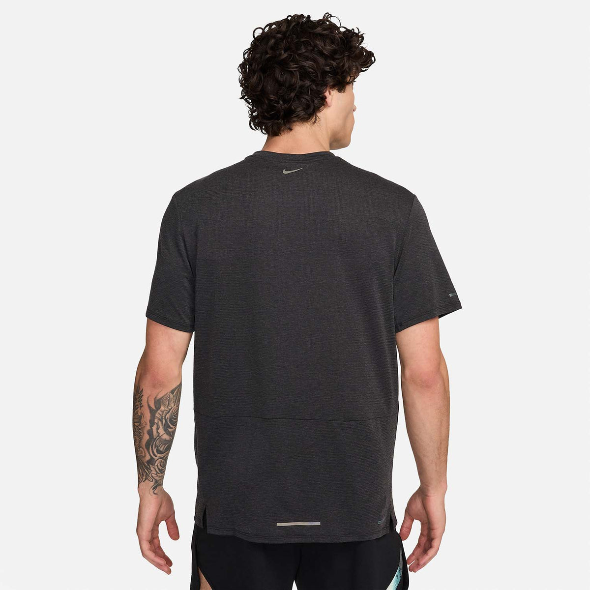 Nike Dri-FIT Rise Logo Maglietta Black/Summit White