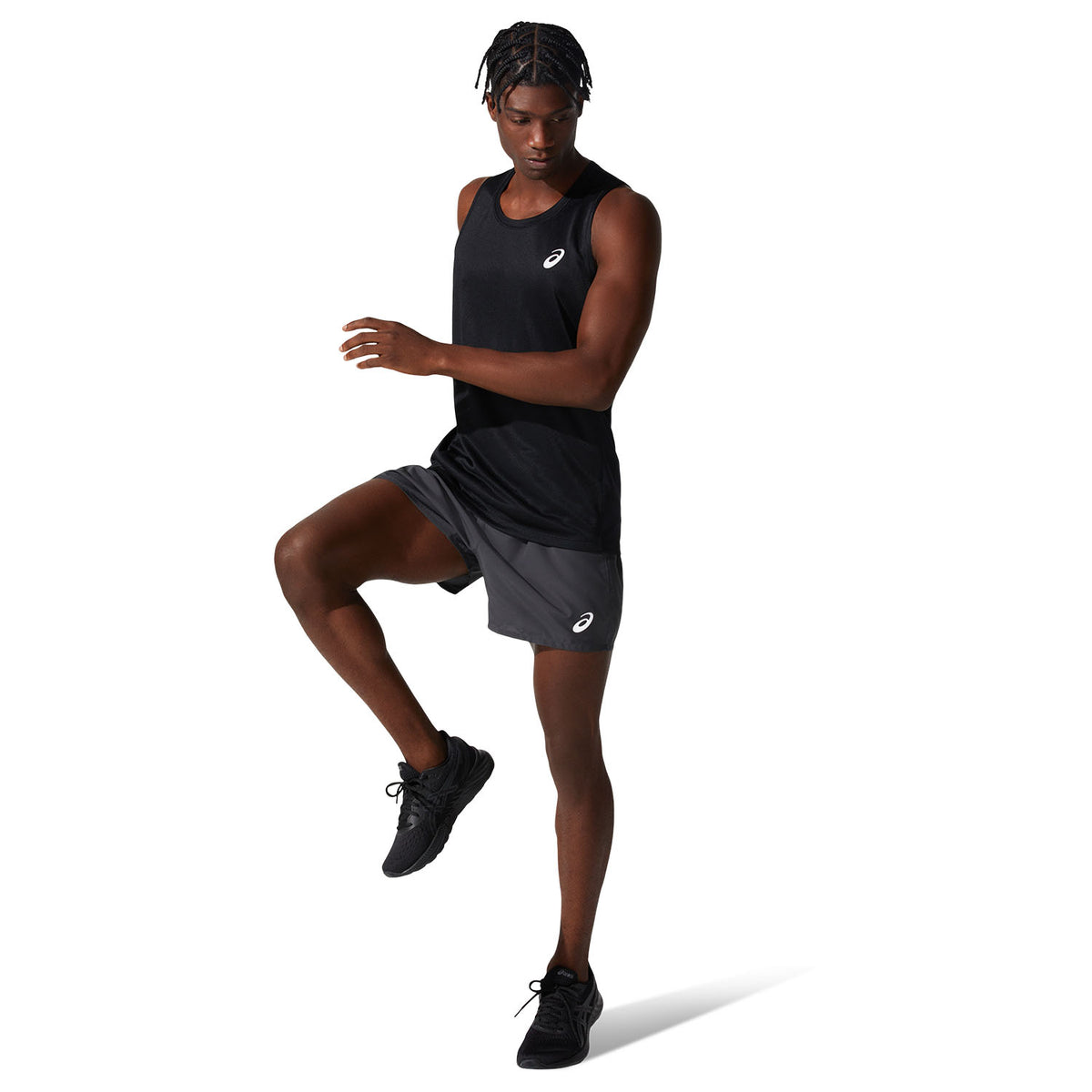 Asics Core Logo Canotta Performance Black