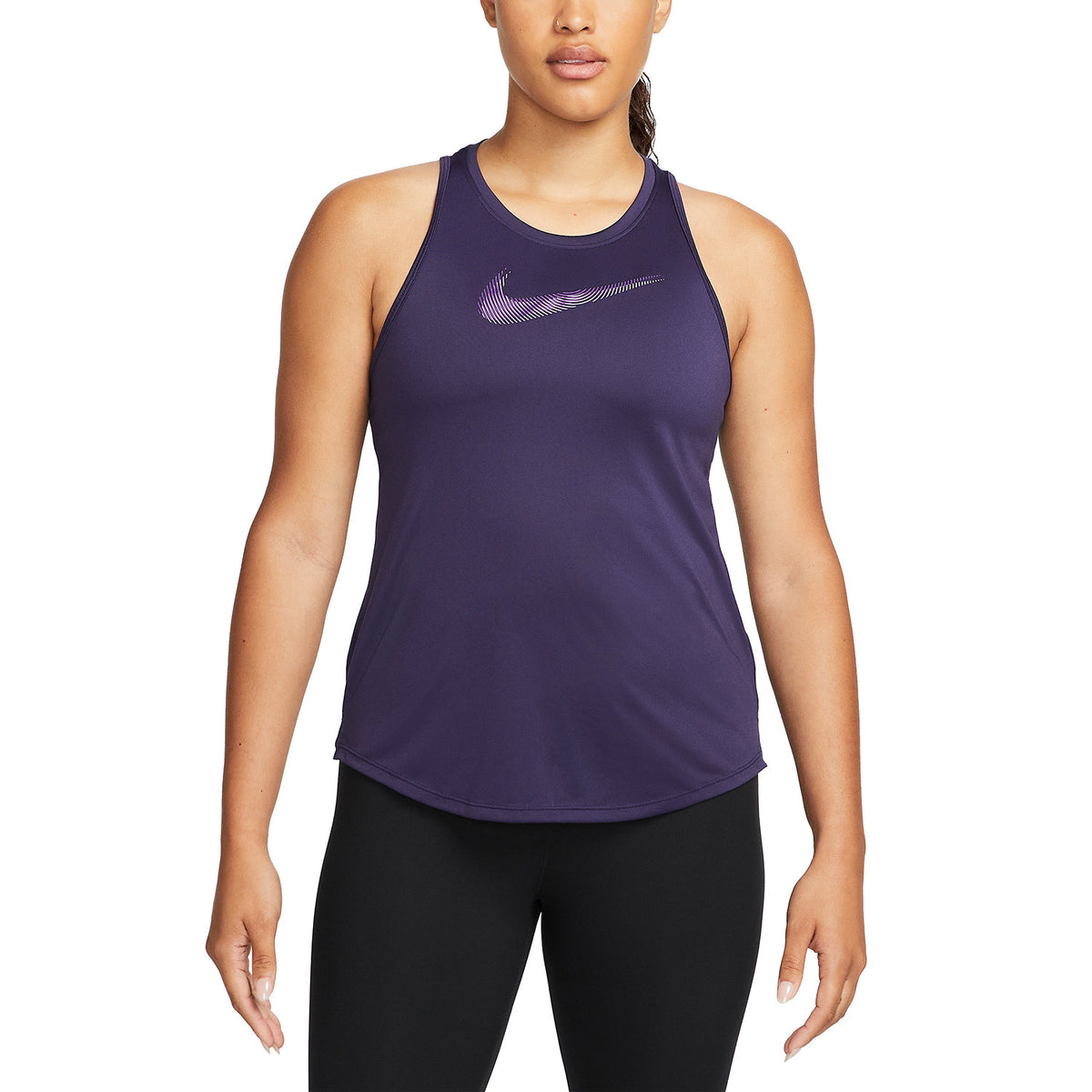 Nike Dri-FIT Swoosh Canotta Purple Ink/Disco Purple