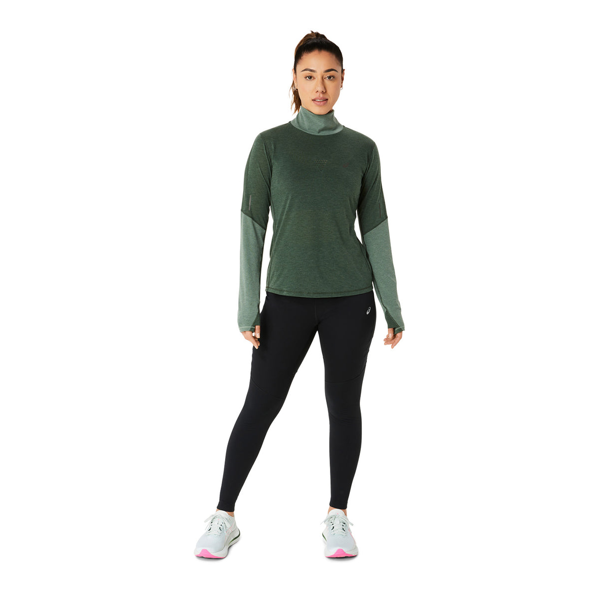 Asics Metarun Mock Maglia Rain Forest