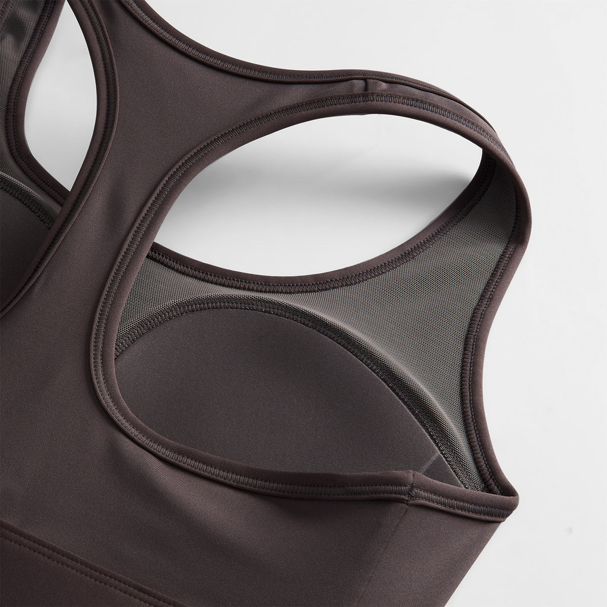 Nike Swoosh Dri-FIT Reggiseno Sportivo Medium Ash/White
