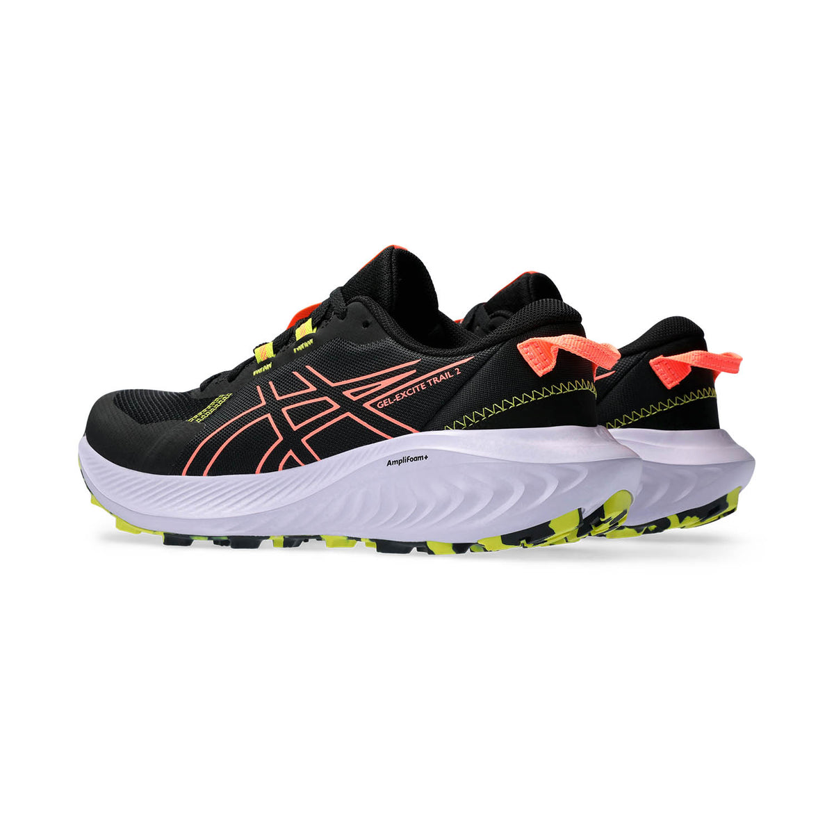 Asics Gel Excite Trail 2 Black/Sun Coral