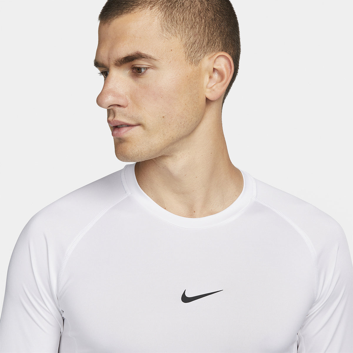 Nike Dri-FIT Logo Maglia White/Black