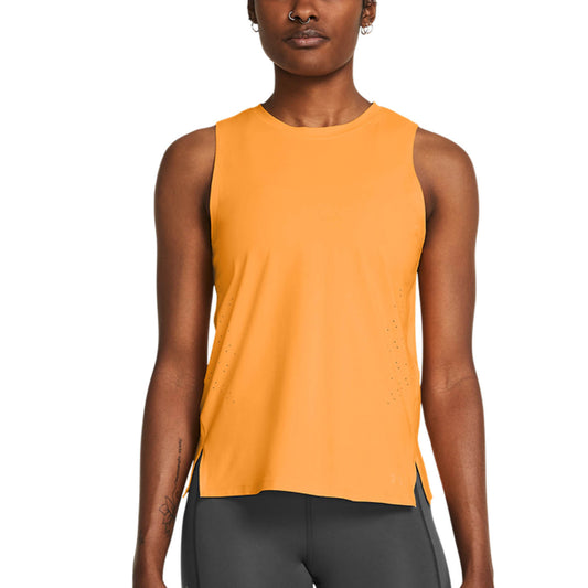 Under Armour ISO-Chill Laser Canotta Nova Orange/Reflective