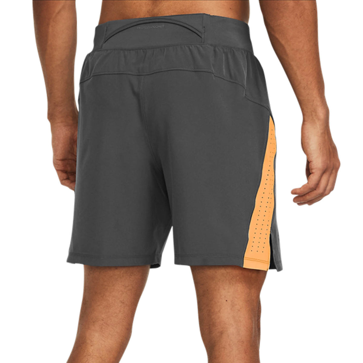 Under Armour Launch Elite 7in Pantaloncini Castlerock/Nova Orange/Reflective