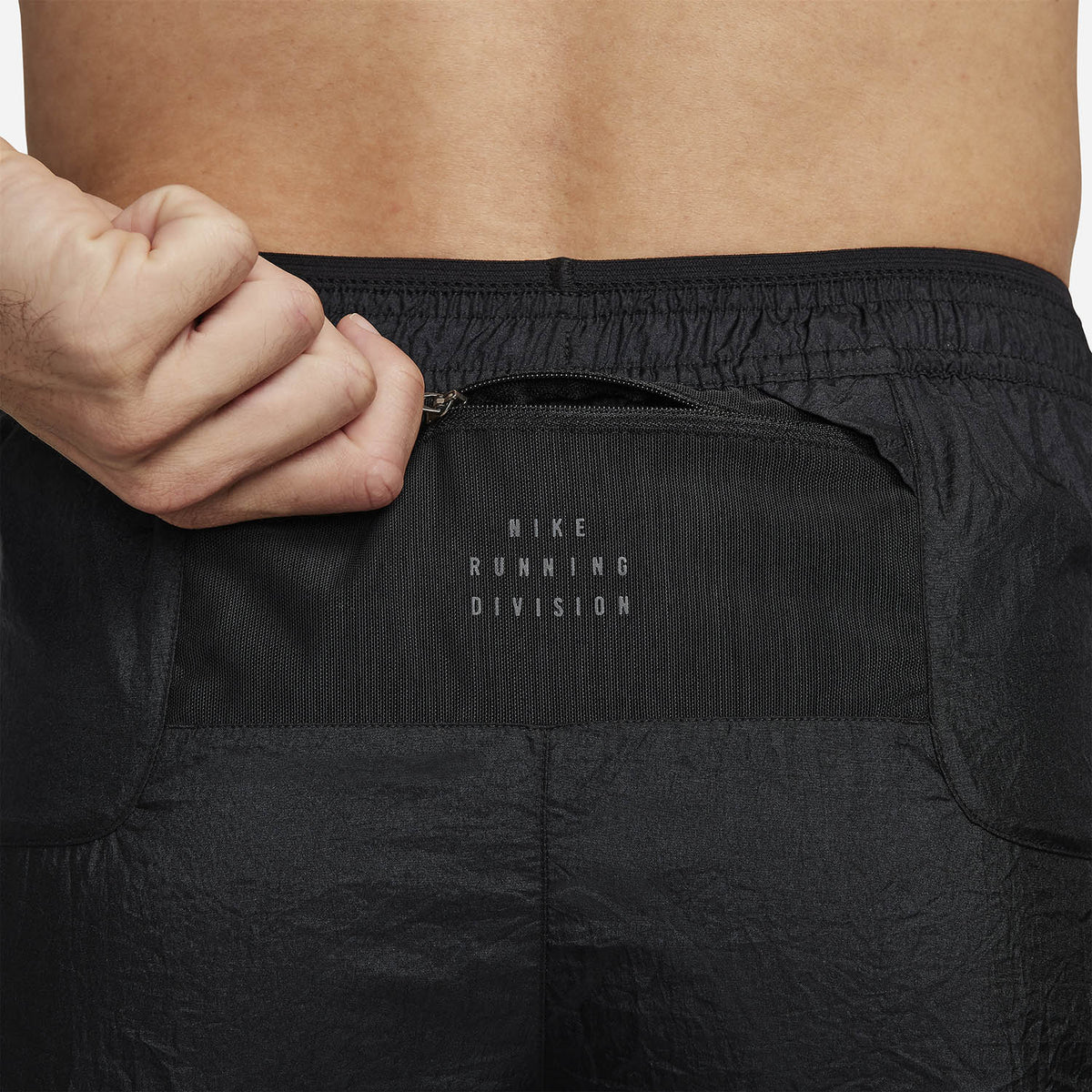 Nike Dri-FIT Stride 5in Pantaloncini Black/Black Reflective