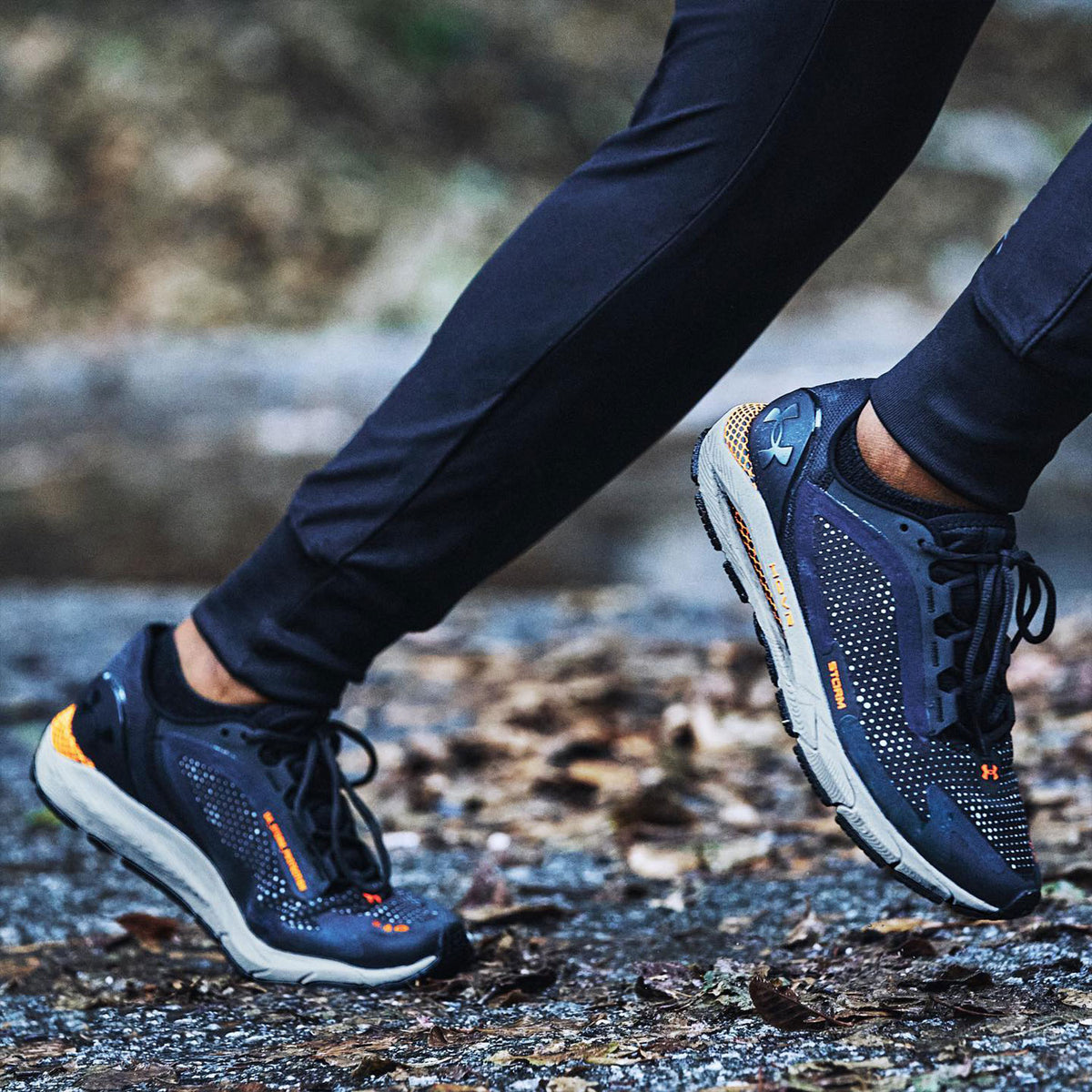 Under Armour HOVR Sonic 5 STORM Black/Petrol Blue/Panic Orange