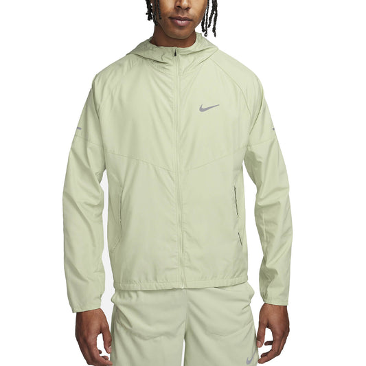 Nike Repel Miler Giacca Olive Aura/Reflective Silver