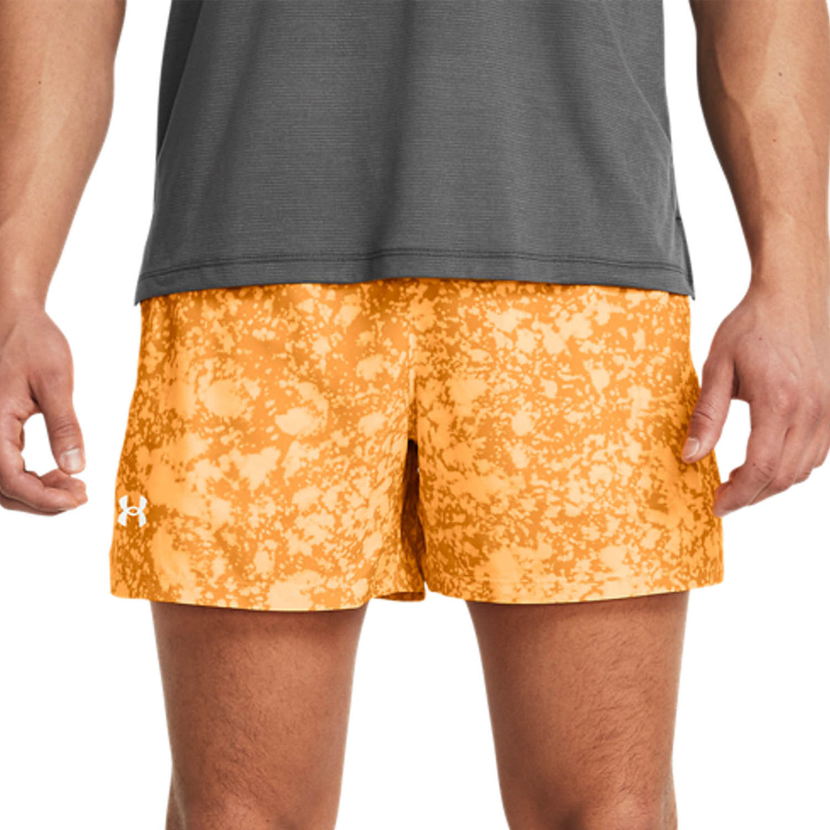Under Armour Launch 5in Pantaloncini Nova Orange/Reflective