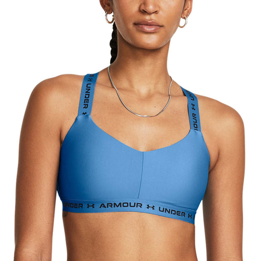 Under Armour Crossback Low Reggiseno Sportivo Viral Blue/Black