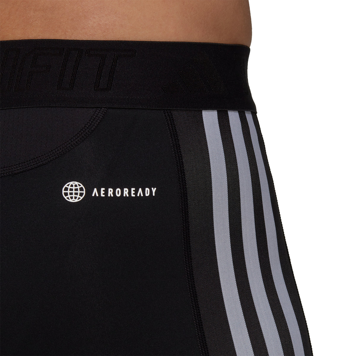 adidas 3 Stripe Calzamaglia Black