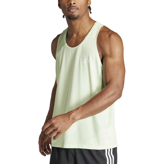 adidas Own The Run AEROREADY Canotta Semi Green Spark