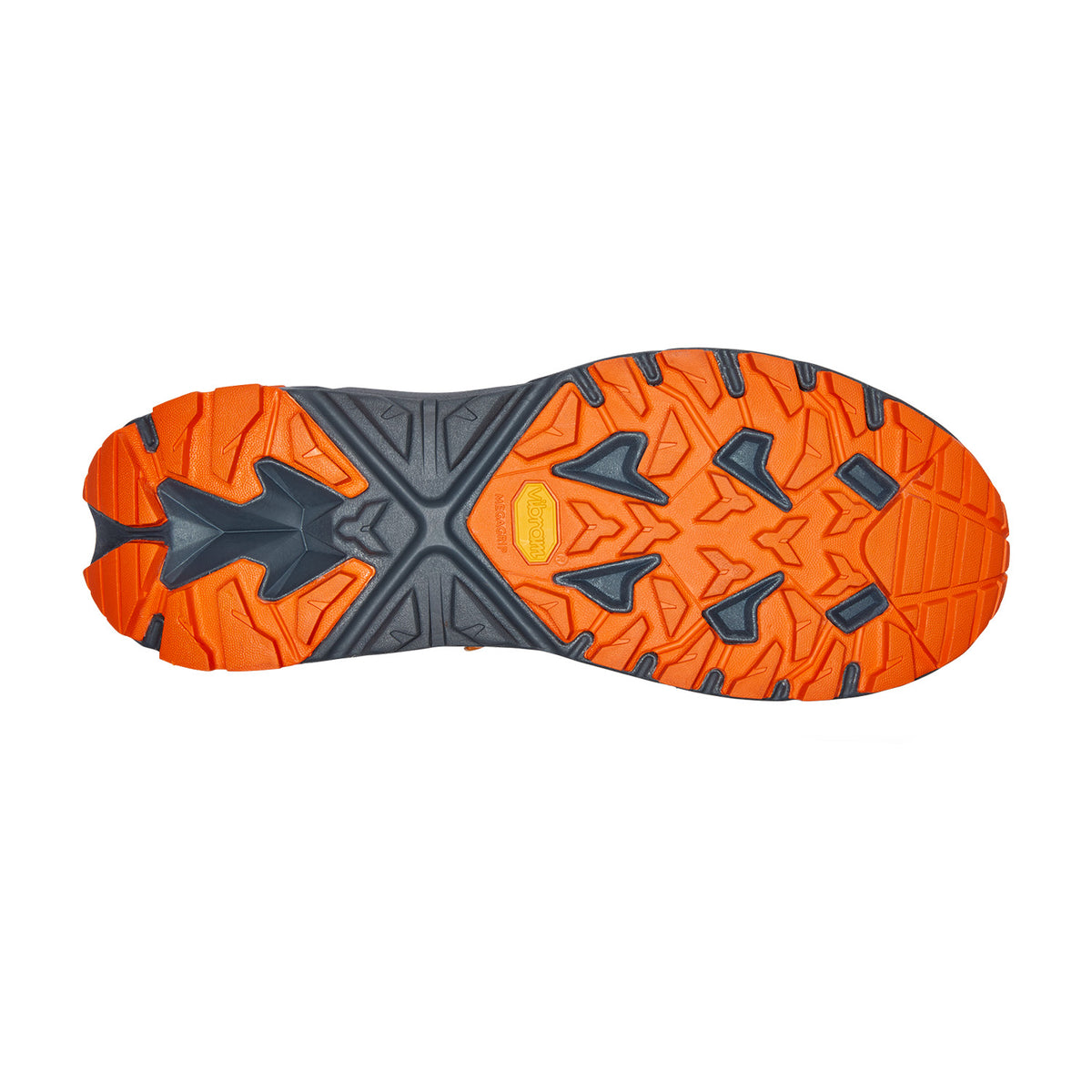 Hoka Trail Code GTX Castlerock/Persimmon Orange
