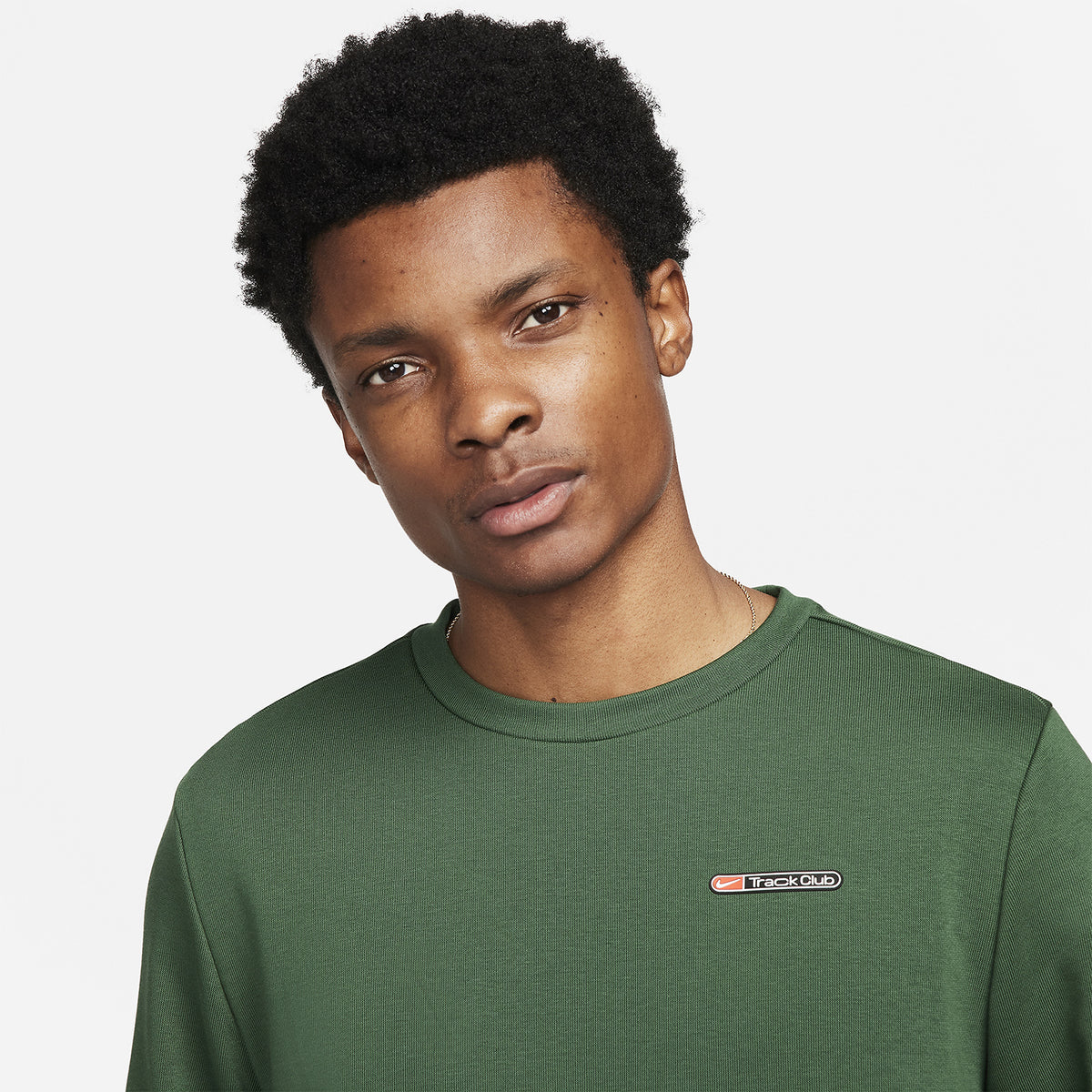 Nike Track Club Maglia Fir/Summit White
