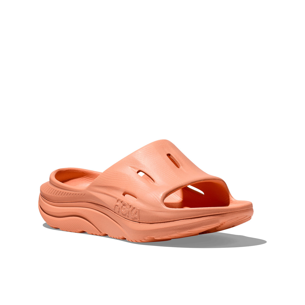 Hoka Ora Recovery Slide 3 Papaya