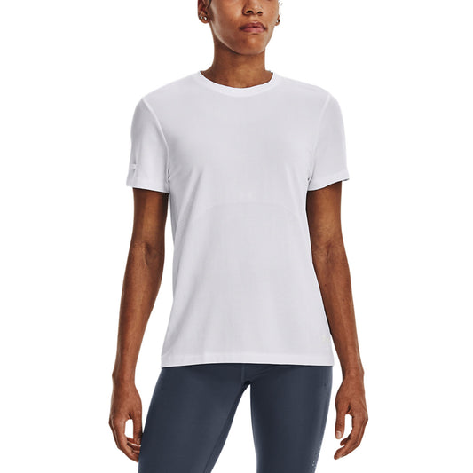 Under Armour Seamless Stride Maglietta White/Reflective