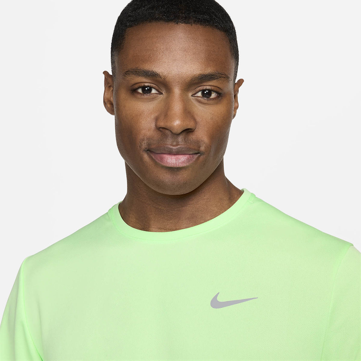 Nike Dri-FIT UV Run Division Miler Maglietta Vapor Green/Reflective Silver