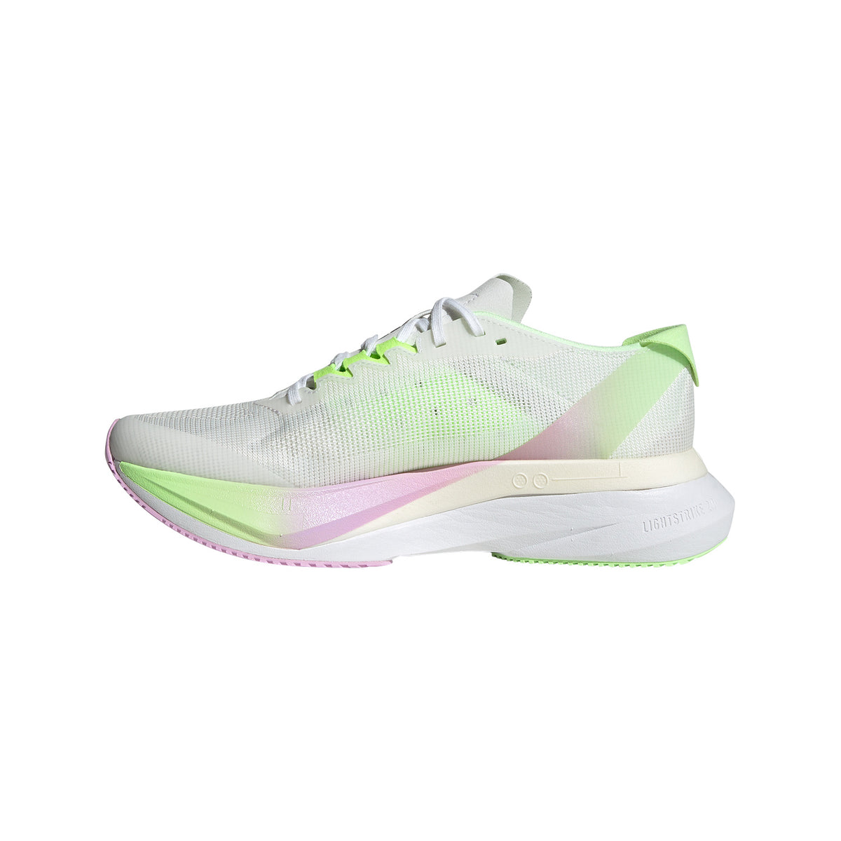 adidas adizero Boston 12 Cloud White/Core Black/Green Spark