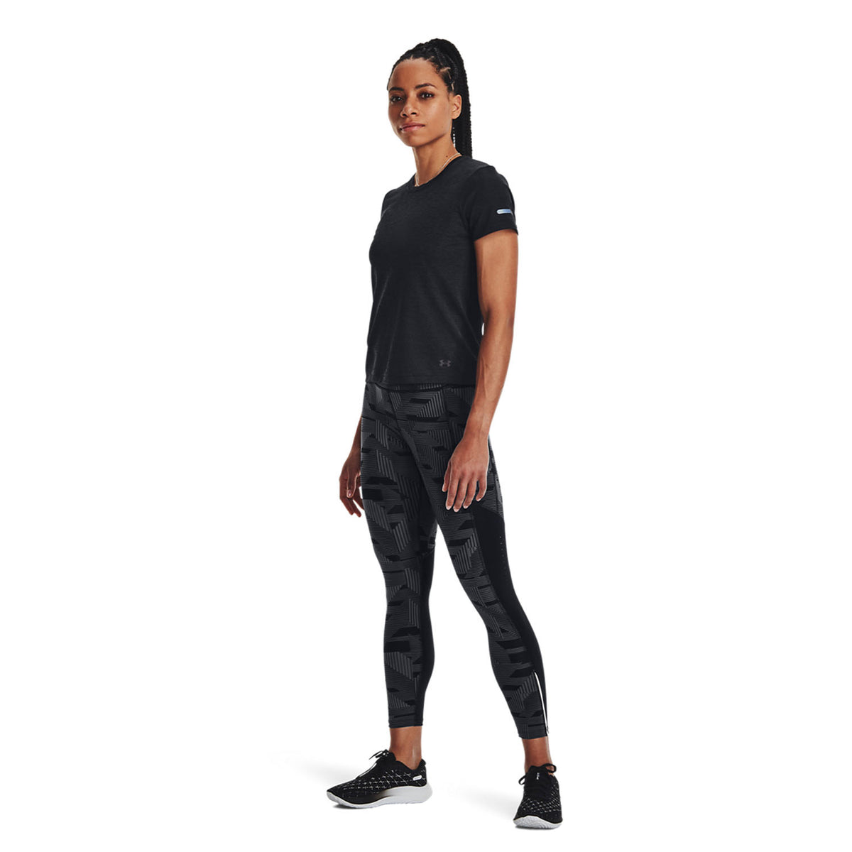 Under Armour Seamless Stride Maglietta Black/Reflective