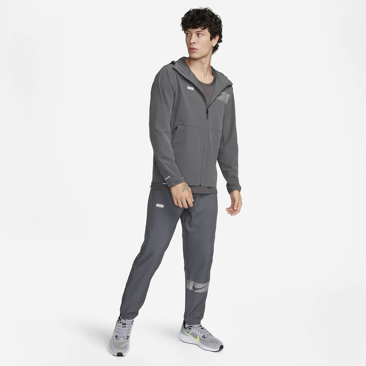 Nike Unlimited Flash Giacca Iron Grey/Reflective Silver