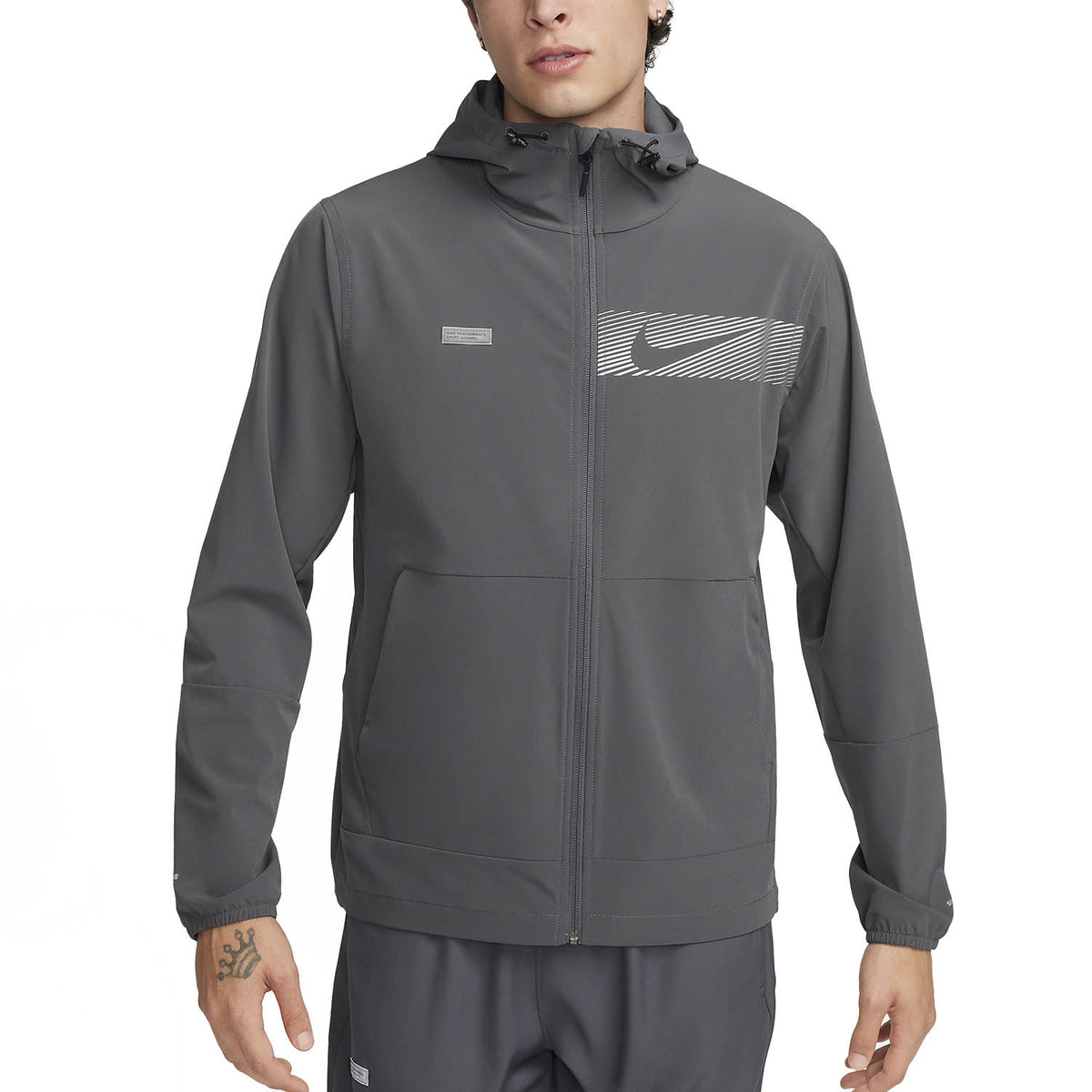 Nike Unlimited Flash Giacca Iron Grey/Reflective Silver