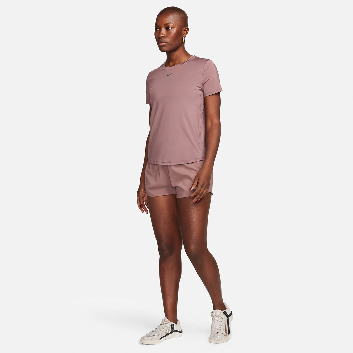 Nike One Classic Maglietta Smokey Mauve/Black