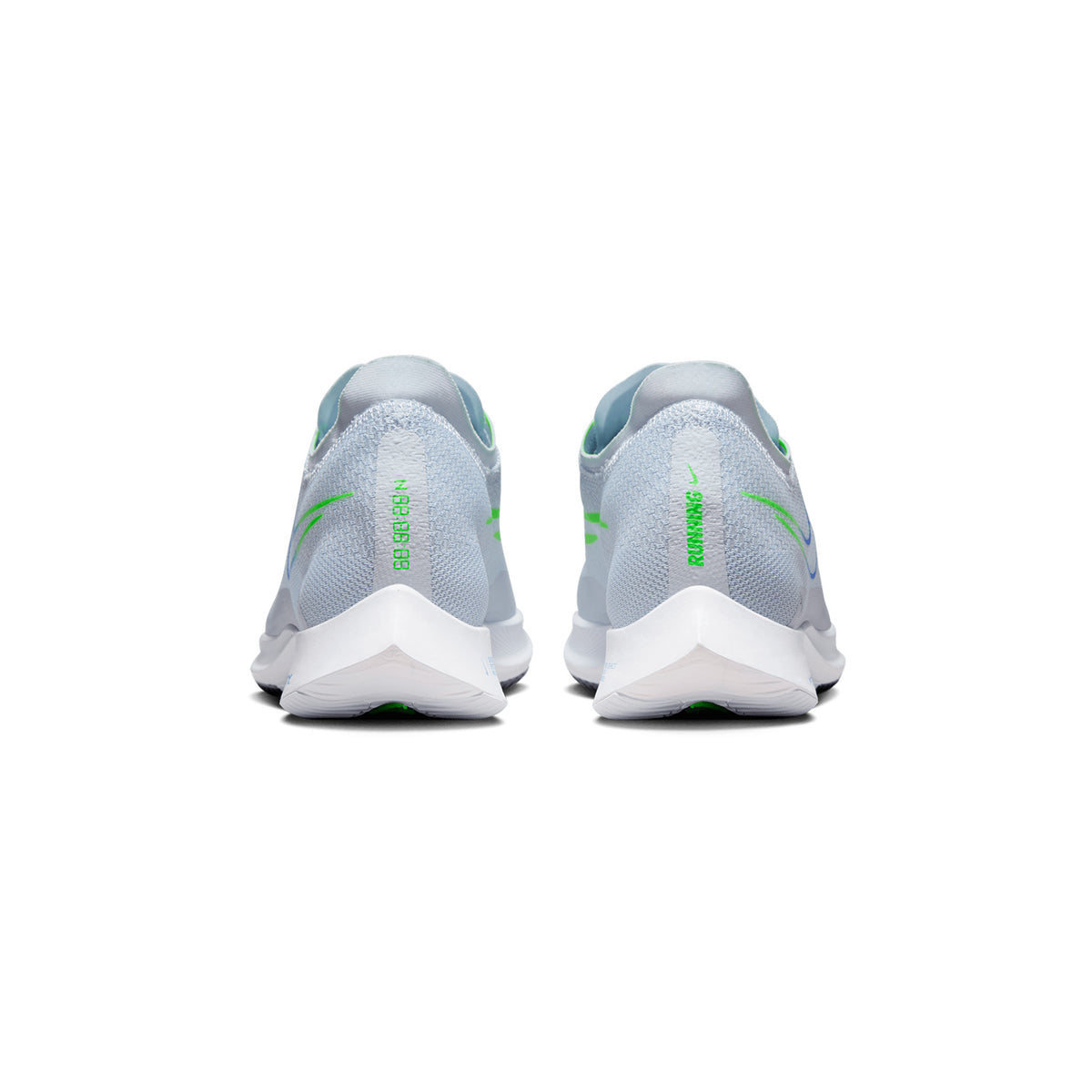 Nike ZoomX Streakfly Football Grey/Green Strike/Racer Blue