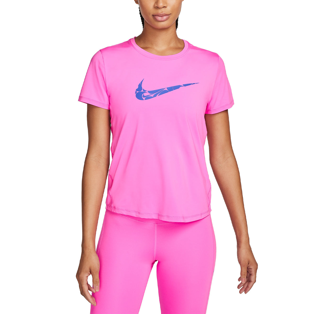 Nike One Swoosh Maglietta Playful Pink/Hyper Royal